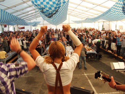 Otoberfest tent